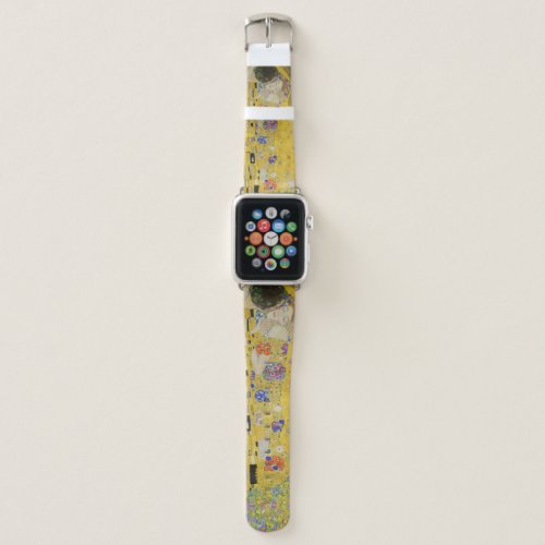 Gustav Klimt _ The Kiss Apple Watch Band