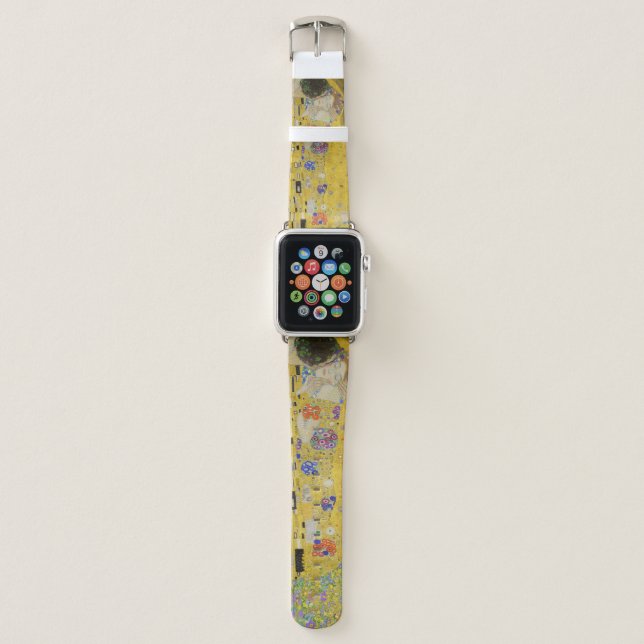 Gustav Klimt - The Kiss Apple Watch Band (Front)