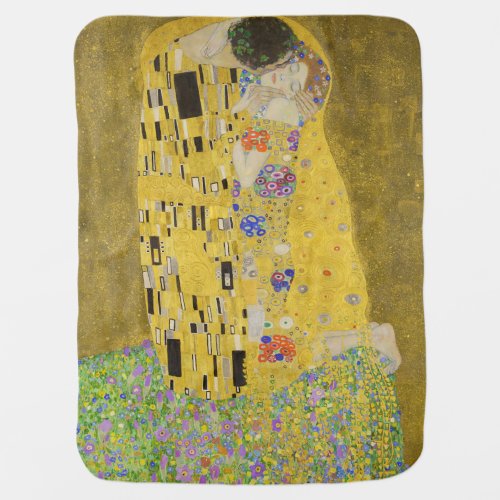 Gustav Klimt _ The Kiss Baby Blanket