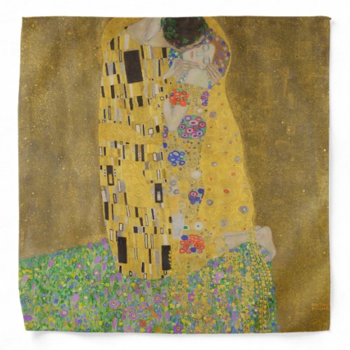 Gustav Klimt The Kiss Bandana