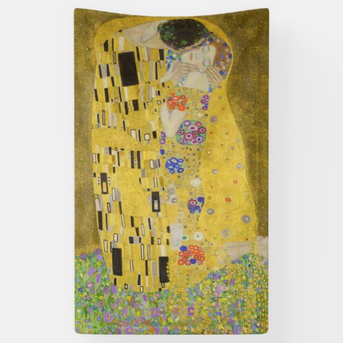 Gustav Klimt _ The Kiss Banner