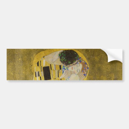 Gustav Klimt _ The Kiss Bumper Sticker