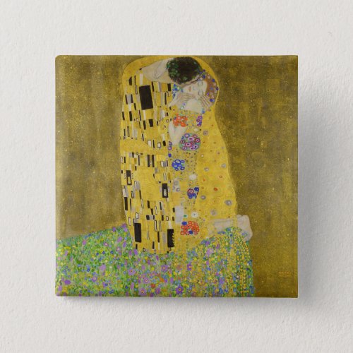 Gustav Klimt _ The Kiss Button