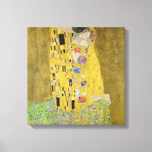 Gustav Klimt _ The Kiss Canvas Print
