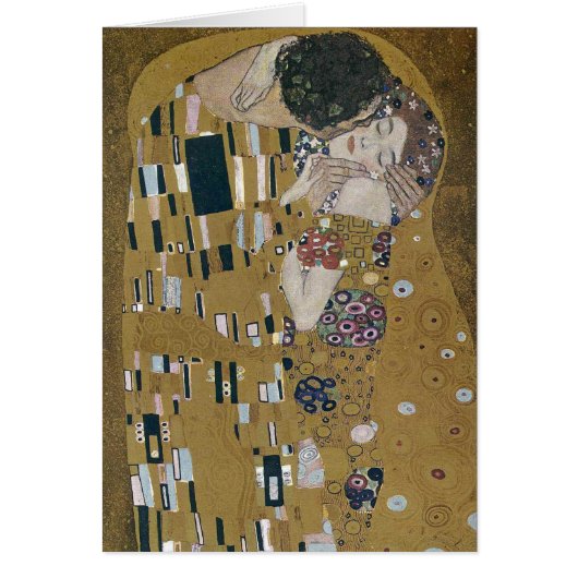 Gustav Klimt The Kiss Cards (Front)