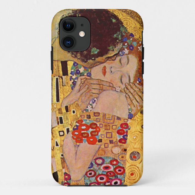 Gustav Klimt The Kiss Case-Mate iPhone Case (Back)