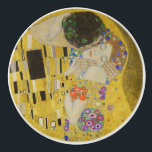 Gustav Klimt - The Kiss Ceramic Knob<br><div class="desc">The Kiss / Der Kuss - Gustav Klimt in 1907-1908</div>