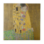 Gustav Klimt "The Kiss" Ceramic Tile<br><div class="desc">Gustav Klimt 's masterpiece: "The Kiss". “The Kiss, ” created by the Austrian painter Gustav Klimt. It’s considered to be his most famous work. He painted it between the years 1907 and 1908, which were the highpoint of his “Golden Period, ” when he painted a number of works utilizing gold...</div>