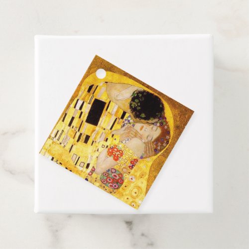 Gustav Klimt The Kiss Classic Painting Favor Tags