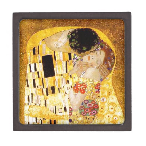 Gustav Klimt The Kiss Classic Painting Gift Box