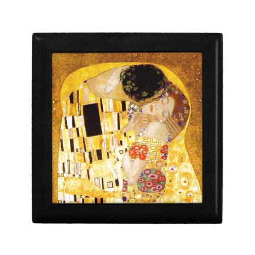 Gustav Klimt The Kiss Classic Painting Gift Box