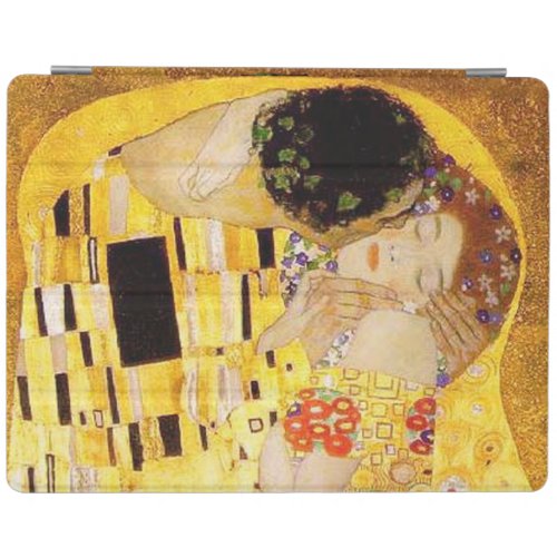 Gustav Klimt The Kiss Classic Painting iPad Smart Cover