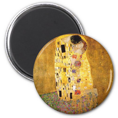 Gustav Klimt The Kiss Classic Painting Magnet
