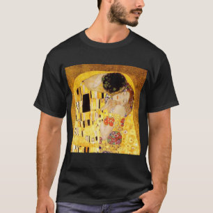 Gustav Klimt The Kiss Classic Painting T-Shirt