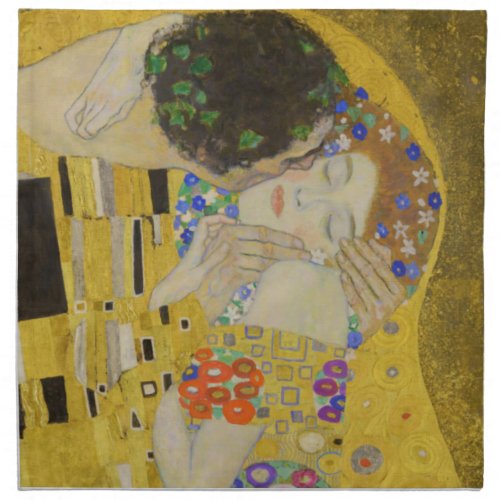 Gustav Klimt _ The Kiss Cloth Napkin