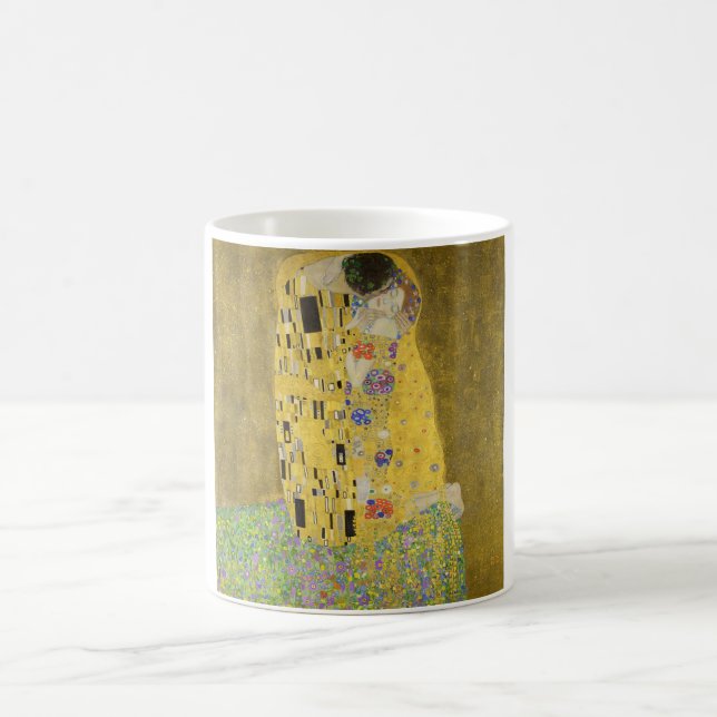Gustav Klimt The Kiss Coffee Mug (Center)