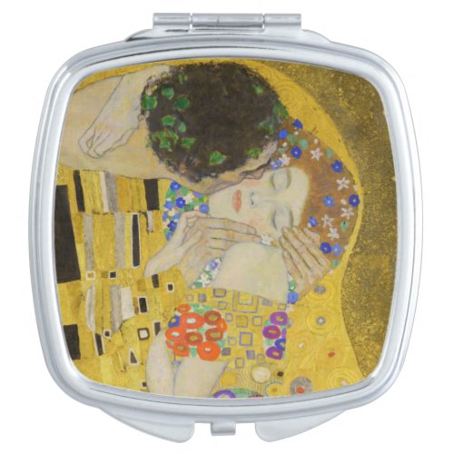 Gustav Klimt _ The Kiss Compact Mirror