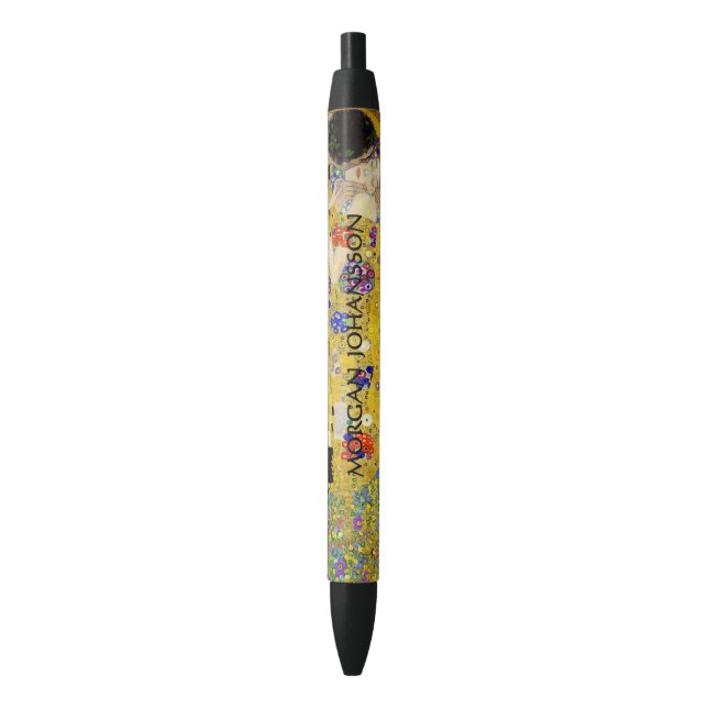 Gustav Klimt – The Kiss – Custom Text Pen (Front Vertical)