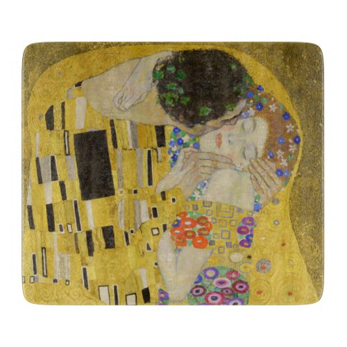 Gustav Klimt _ The Kiss Cutting Board