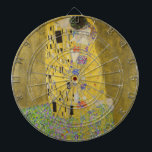 Gustav Klimt - The Kiss Dart Board<br><div class="desc">The Kiss / Der Kuss - Gustav Klimt in 1907-1908</div>
