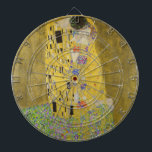 Gustav Klimt - The Kiss Dart Board<br><div class="desc">The Kiss / Der Kuss - Gustav Klimt in 1907-1908</div>