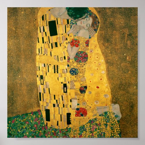Gustav Klimt  The Kiss  Der Kuss Poster