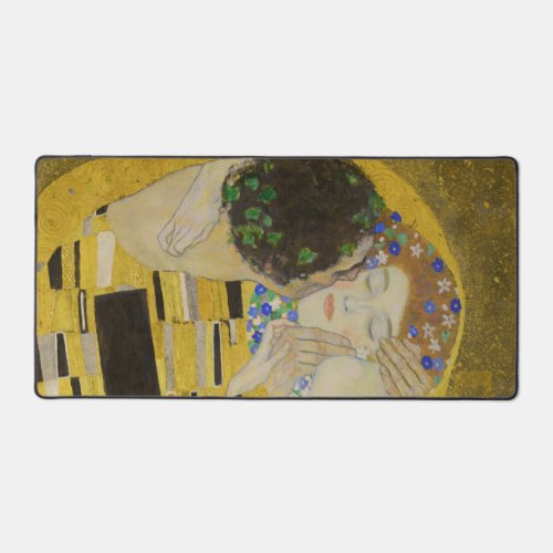 Gustav Klimt _ The Kiss Desk Mat
