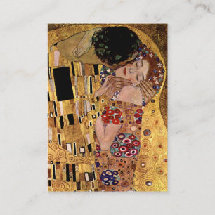 Gustav Klimt: The Kiss (Detail) Business Card