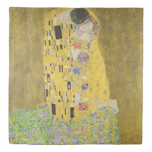 Gustav Klimt _ The Kiss Duvet Cover