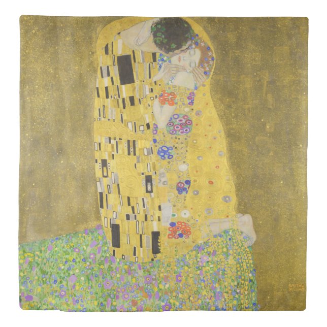 Gustav Klimt - The Kiss Duvet Cover (Front)