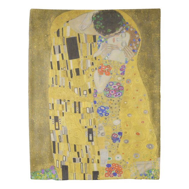 Gustav Klimt - The Kiss Duvet Cover (Front)