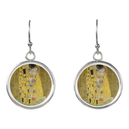 Gustav Klimt _ The Kiss Earrings