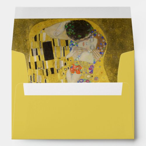 Gustav Klimt _ The Kiss Envelope