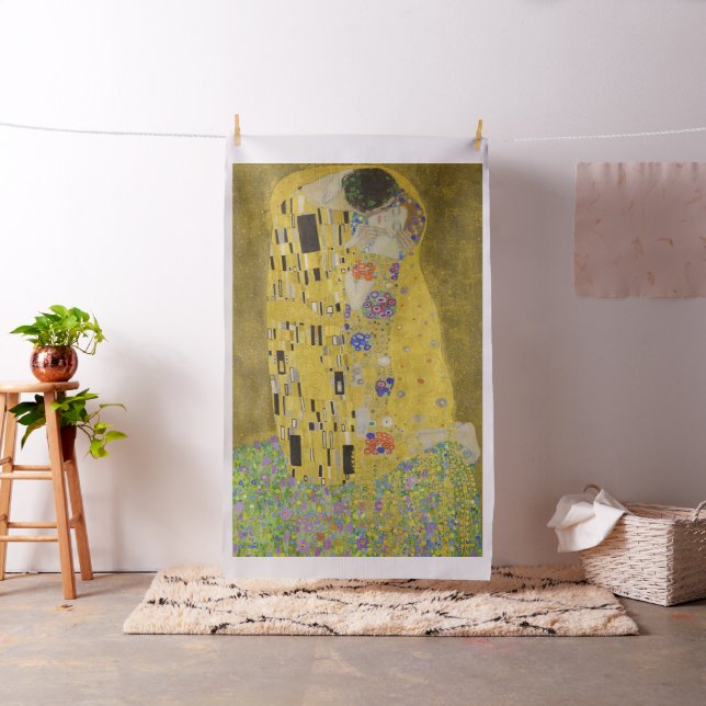 Gustav Klimt - The Kiss Fabric (In Situ)