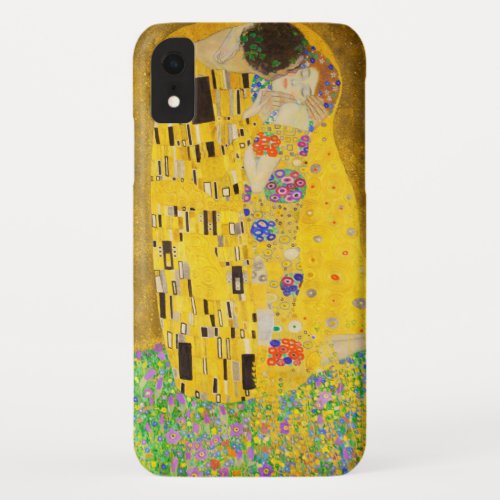 Gustav Klimt The Kiss Fine Art iPhone XR Case