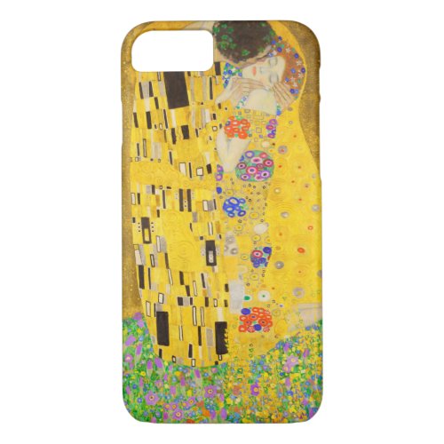 Gustav Klimt The Kiss Fine Art iPhone 87 Case