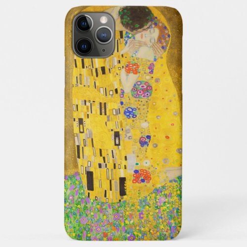 Gustav Klimt The Kiss Fine Art iPhone 11 Pro Max Case