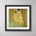 Gustav Klimt - The Kiss Framed Art