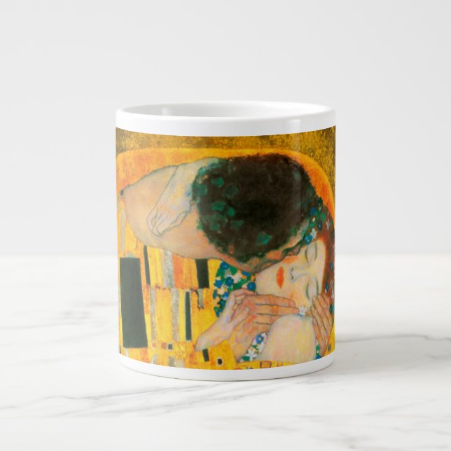 Gustav Klimt The Kiss Giant Coffee Mug (Front)
