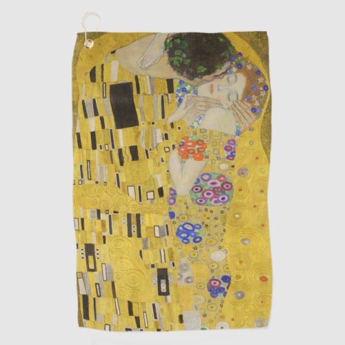 Gustav Klimt _ The Kiss Golf Towel