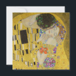 Gustav Klimt - The Kiss Invitation<br><div class="desc">The Kiss / Der Kuss - Gustav Klimt in 1907-1908</div>