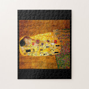 Gustav Klimt, The Kiss, Jigsaw Puzzle