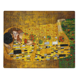Gustav Klimt  - the Kiss Jigsaw Puzzle