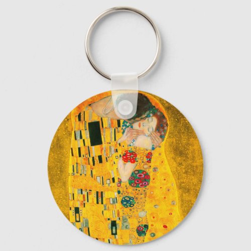 Gustav Klimt The Kiss Keychain