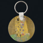 Gustav Klimt "The Kiss" Keychain<br><div class="desc">Gustav Klimt 's masterpiece: "The Kiss". “The Kiss, ” created by the Austrian painter Gustav Klimt. It’s considered to be his most famous work. He painted it between the years 1907 and 1908, which were the highpoint of his “Golden Period, ” when he painted a number of works utilizing gold...</div>