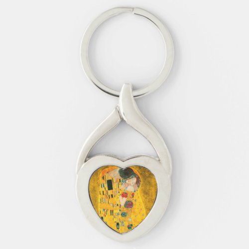 Gustav Klimt The Kiss Keychain