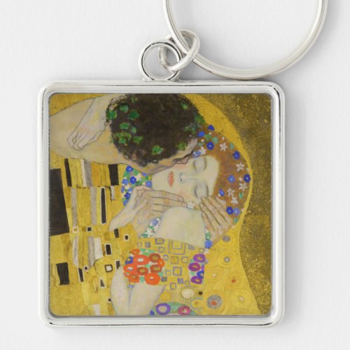 Gustav Klimt _ The Kiss Keychain