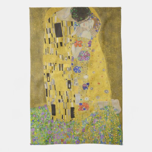 Gustav Klimt _ The Kiss Kitchen Towel