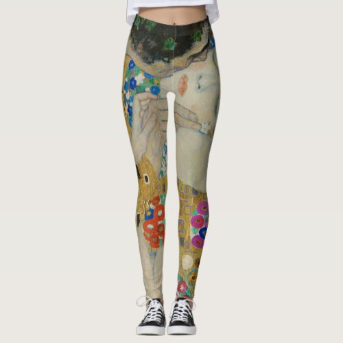 Gustav Klimt The Kiss Leggings