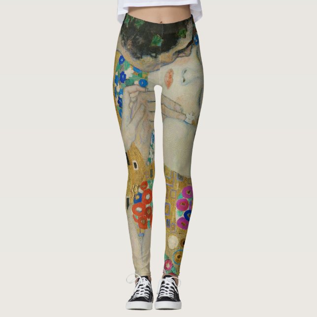 Gustav Klimt The Kiss Leggings (Front)